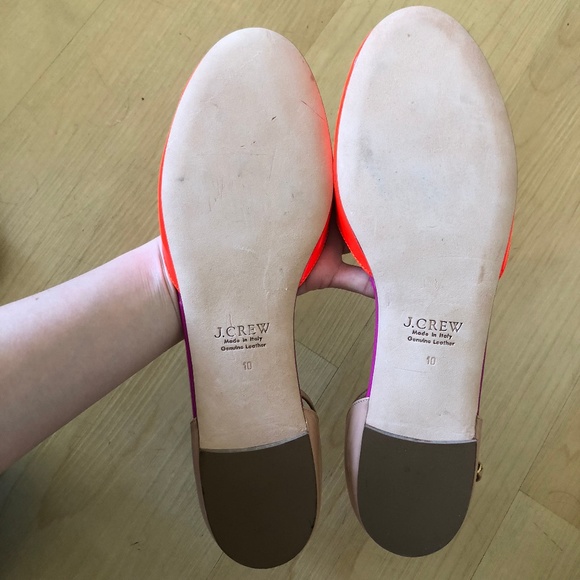 J Crew Coraline Patent Flats D'orsay Ankle Strap - Picture 6 of 7